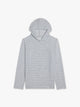 Kids Seabreeze Hoodie | Heather Grey Stripe