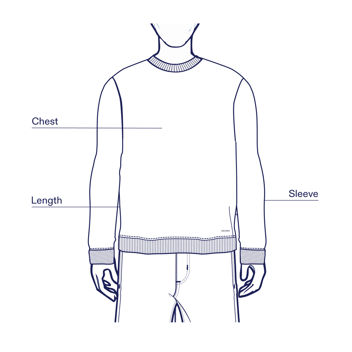 Measurement guide illustration