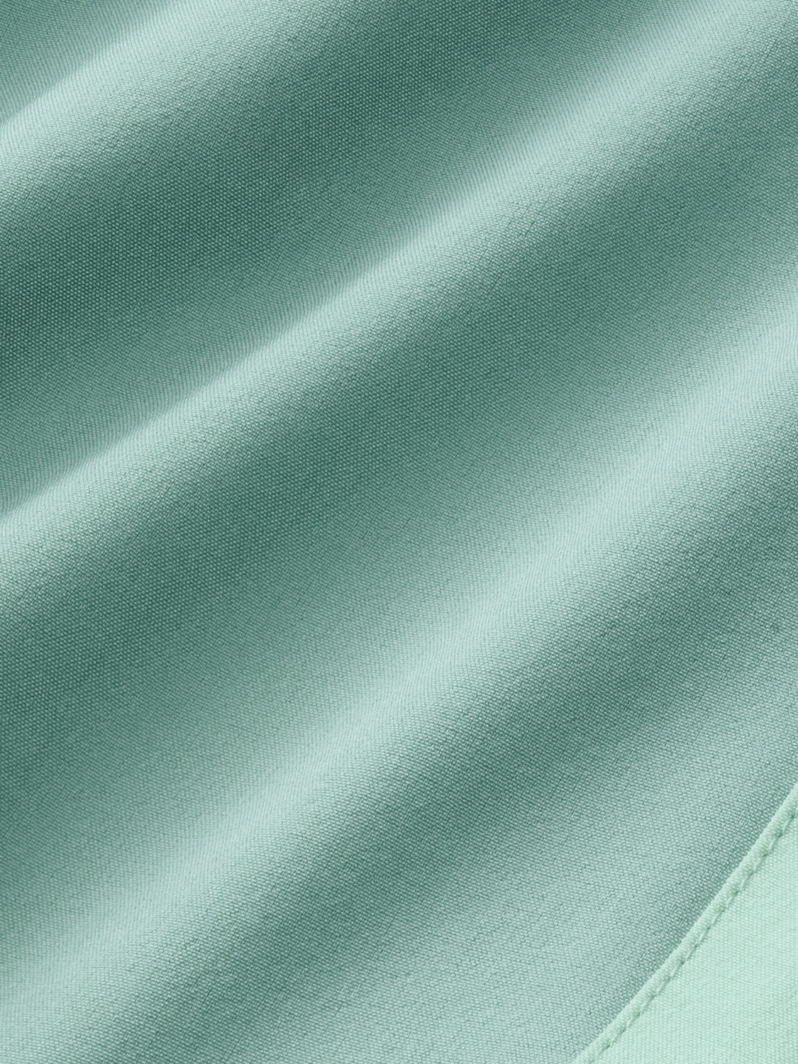 Bay blue striped short with ribbed fabric texture and visible seam detail.
